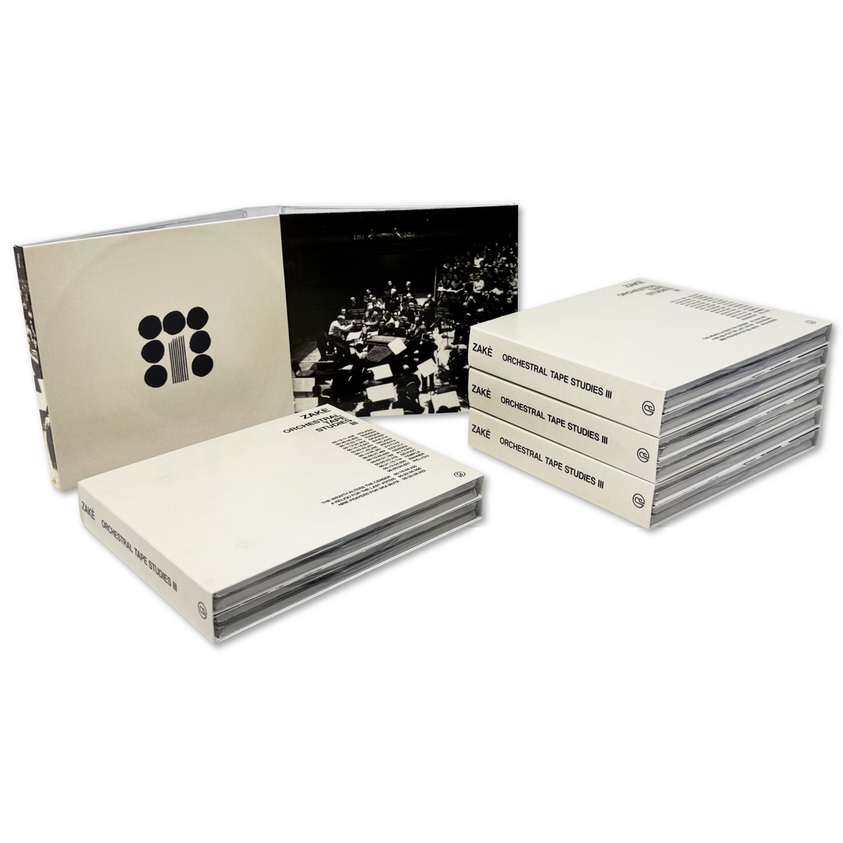 zakè 'Orchestral Tape Studies III' [4xCD Boxset]