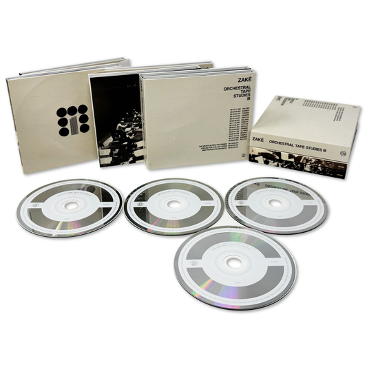 zakè 'Orchestral Tape Studies III' [4xCD Boxset]