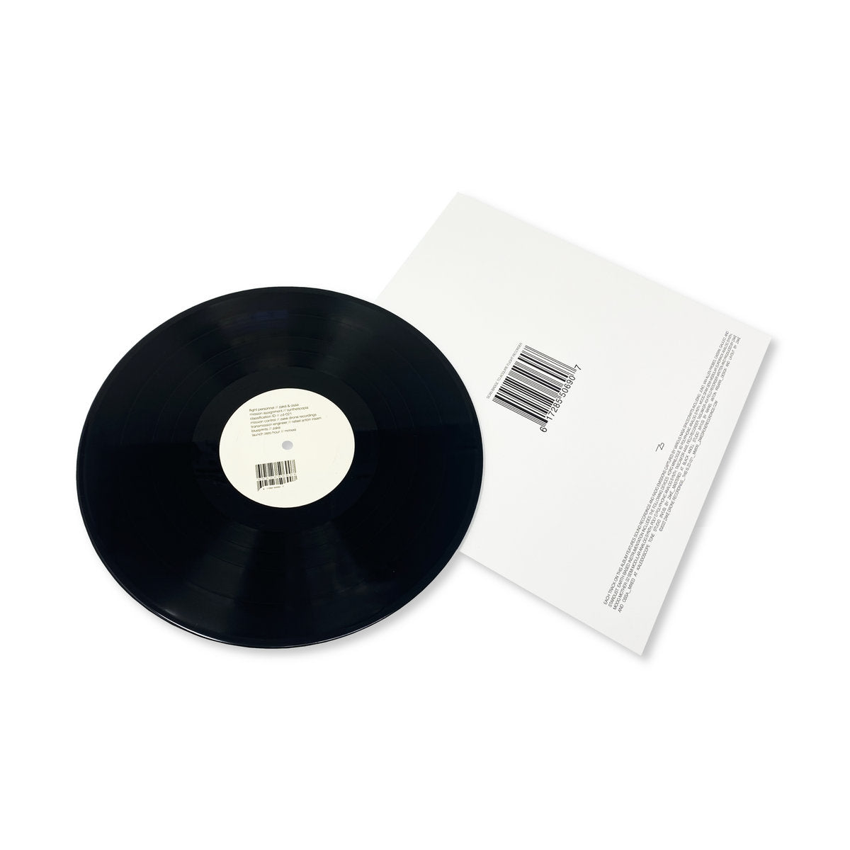 zakè & ossa 'syntheticopia' [LP]