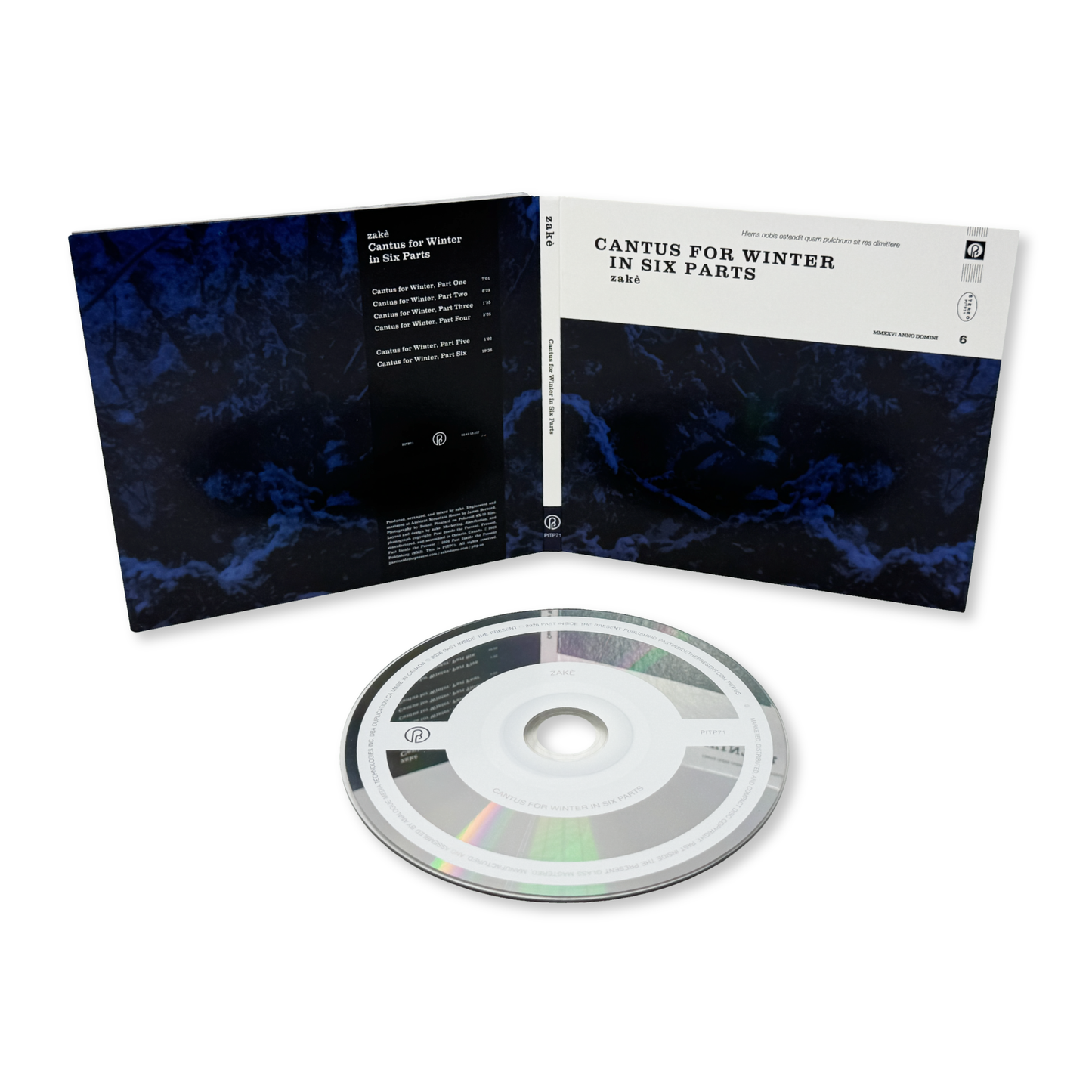 zakè 'Cantus for Winter in Six Parts' [LP/CD/Digital]