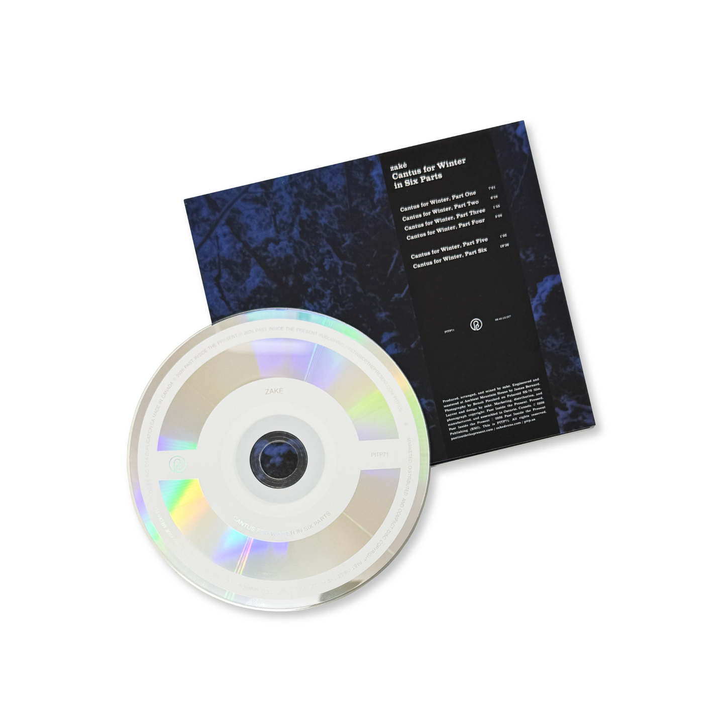 zakè 'Cantus for Winter in Six Parts' [LP/CD/Digital]