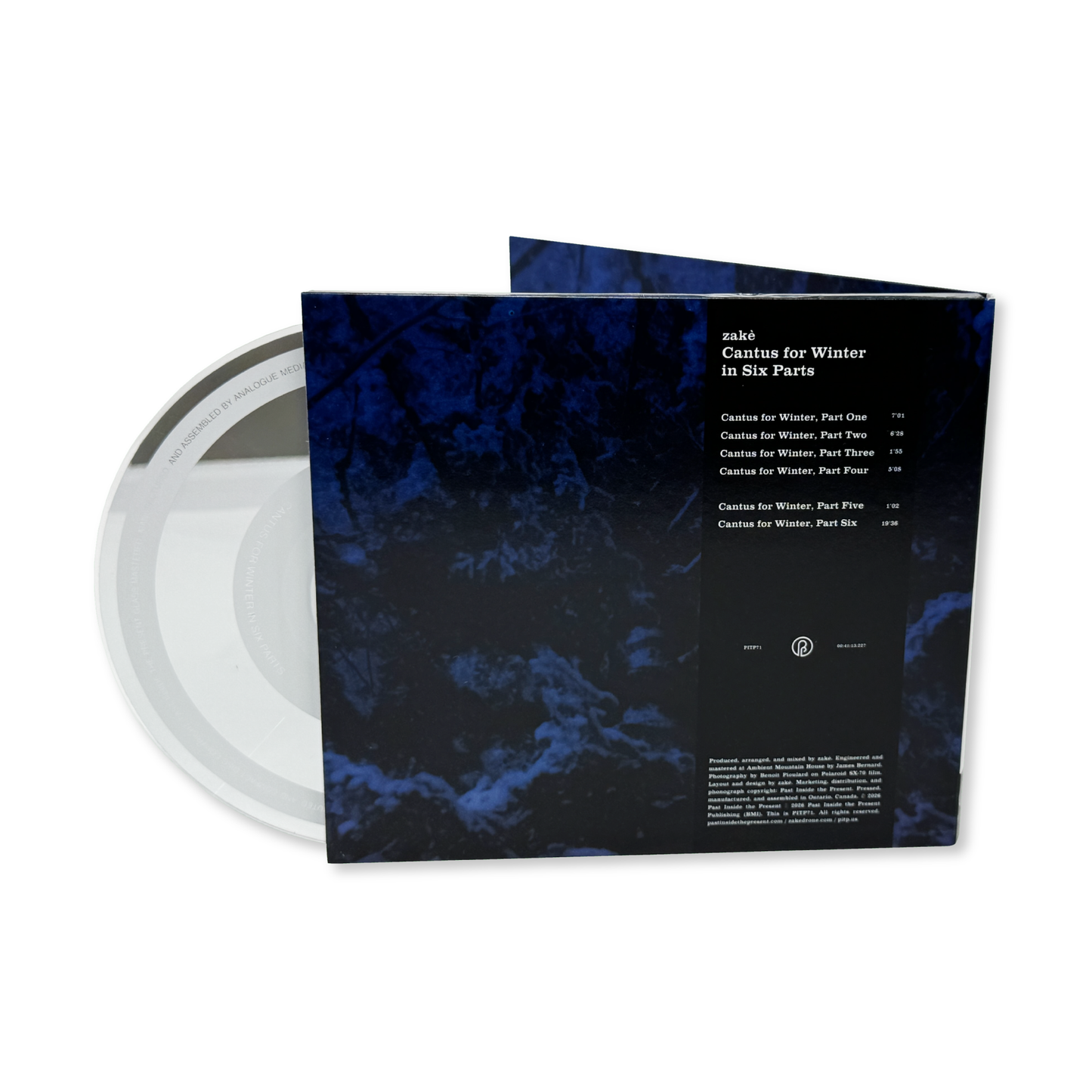 zakè 'Cantus for Winter in Six Parts' [LP/CD/Digital]