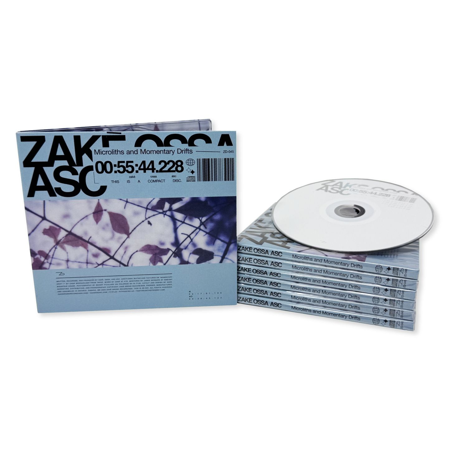 zakè, Ossa, ASC 'Microliths and Momentary Drifts' [CD+7"]